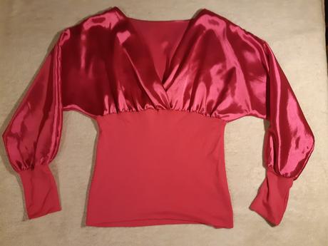 Sexi top vo výraznej ružovej farbe, m