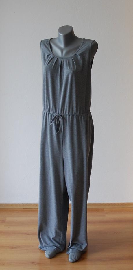Štýlový a pohodlný sivý overal/jumpsuit zn.shein, 4xl