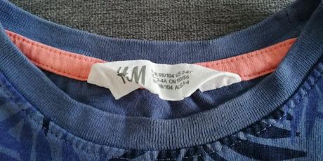 Tričko h&m 98/104, h&m,98