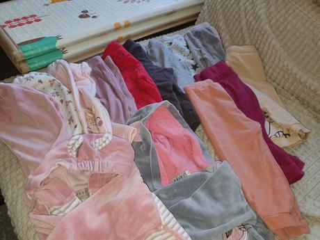 Teplacky plus súpravy 80-86 kus 0.5 cent, 68–80