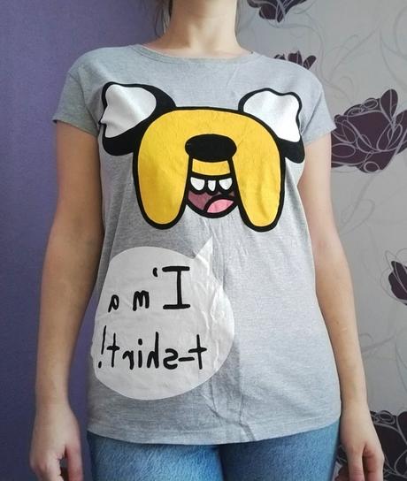 Sivé tričko cartoon network, s