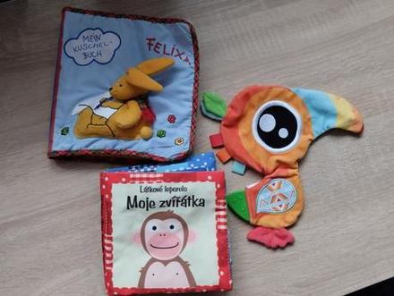 Latkove knihy 2x + hračka, 