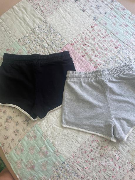 Teplakove kratasy tenke, h&m,158