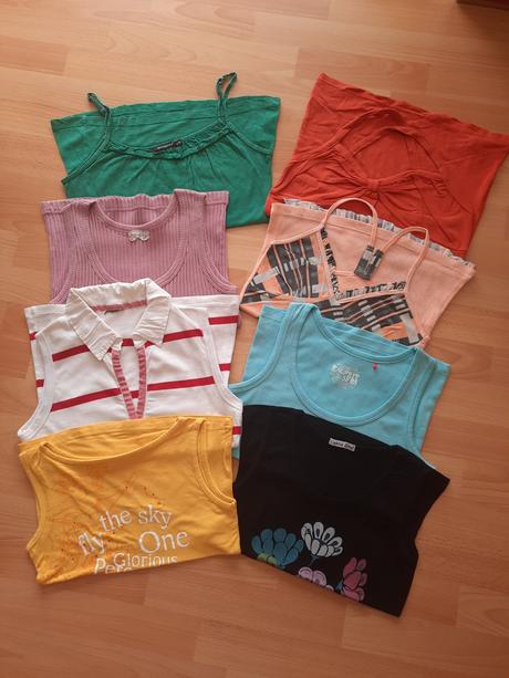 Balík dámskych letných tielok, xs