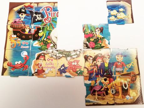 Magnetky kostici - pirátsky poklad,