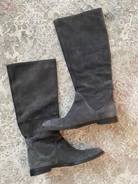 Semišové čižmy sergio rossi, 36