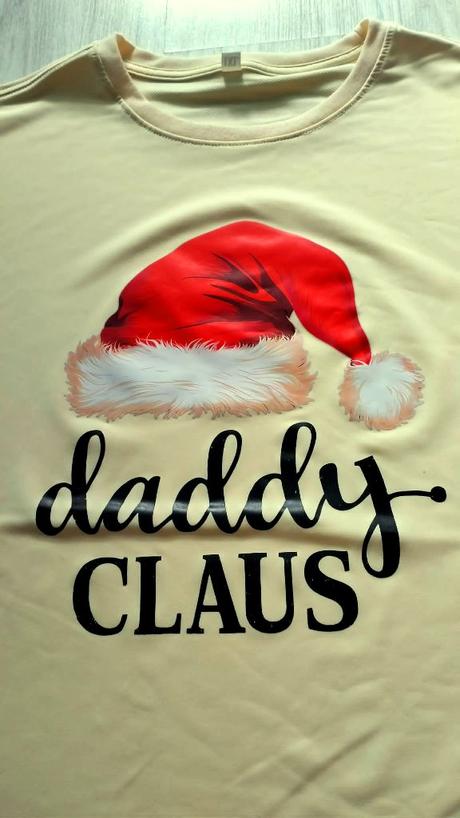 Vianočné tričko "daddy claus", v. xxl/xxxl, xxl