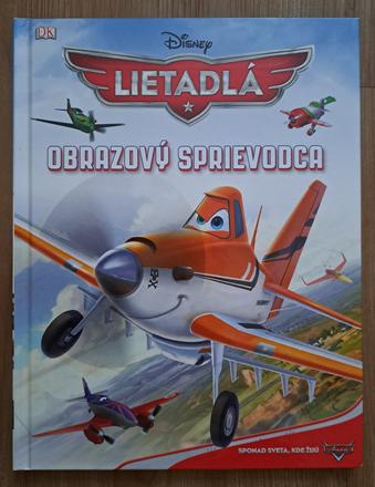 Kniha disney "lietadlá", 