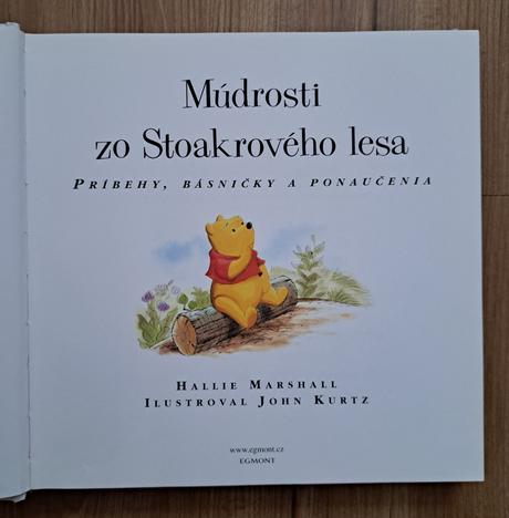 Kniha disney "macko puf", 