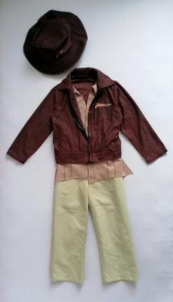 Indiana jones - deluxe komplet kostým veľ. 110-116,