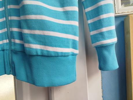 Pásikavá hrubšia mikina 140/146, bonprix,140