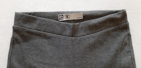 Šedé pevné legíny, kenvelo,s