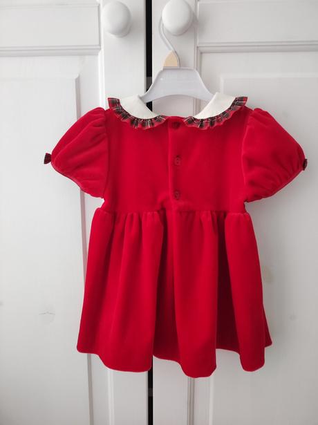 Krásne vianočné šatičky george 74, 74