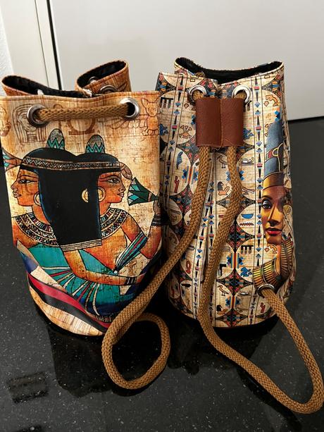 Batoh - kabelka original z afriky 2 ks,