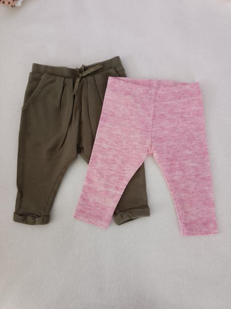 Tepláky, leginky veľk.3-6 mes., next,68