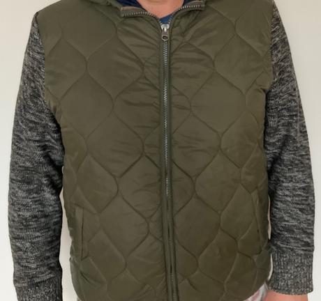 Prechodná prešívaná bunda, l