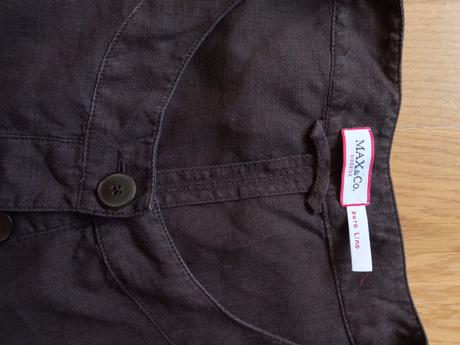 Značková ľanová košeľa max&co veľ 38 - 40, 40