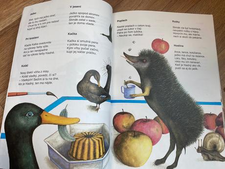 Krásna stará retromini knižka kde je dobre žirafe,