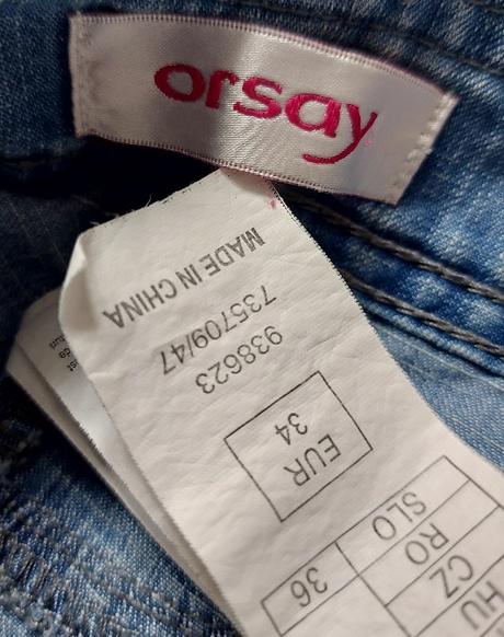 Rifľová sukňa na traky orsay, orsay,34