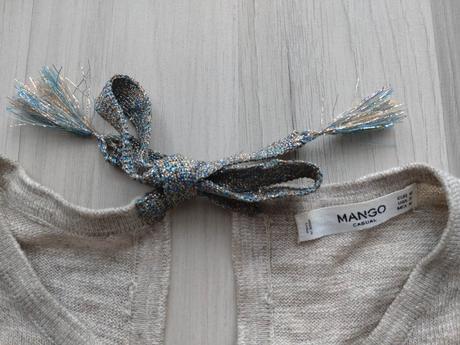 Béžový svetrík mango, mango,m