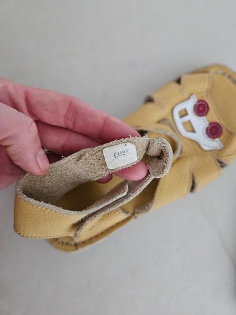 Barefoot sandálky, zeazoo,27