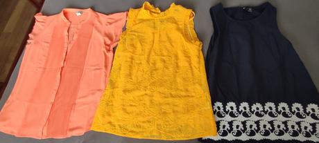 Letné blúzky xs/s, h&m,xs