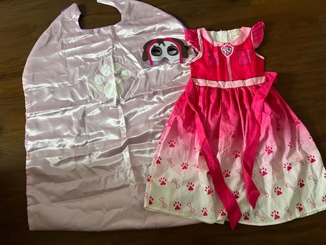 Šaty na karneval - sky z tlapkovej patroly, 