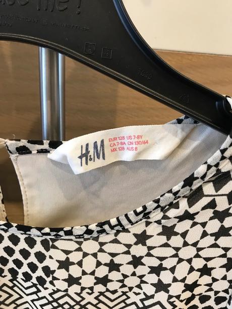 Letné šaty, h&m,128