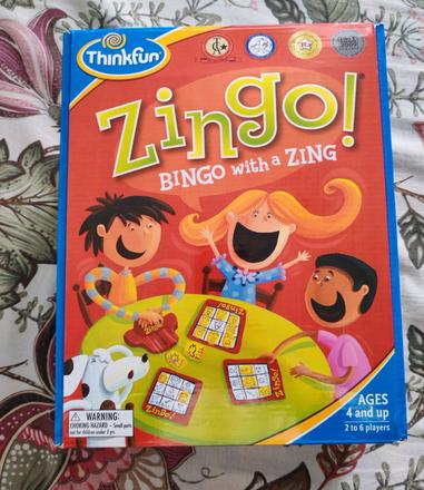 Hra zingo - anglický jazyk, 