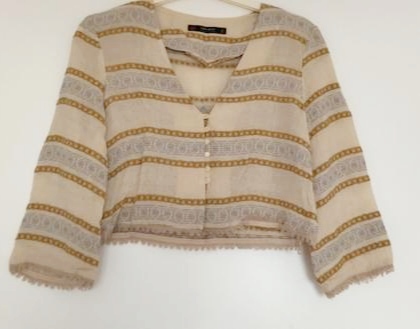 Krátke sako zara, zara,s