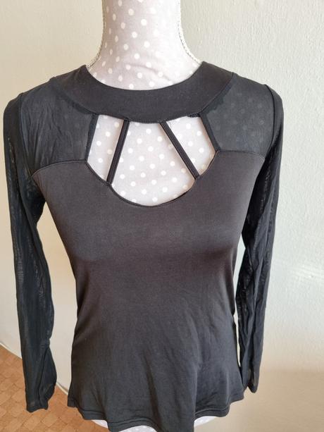 Cierny elast.top m, m