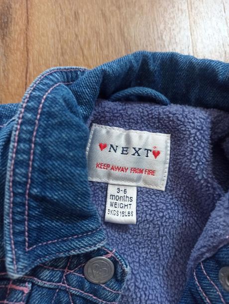 Zateplena riflova bunda, next,68