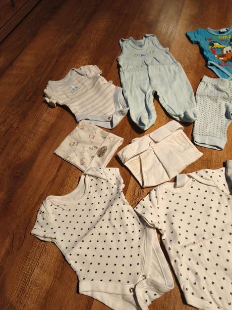 Balik obliecenia pre chlapceka od 0 do 3 mesiace, 50–62