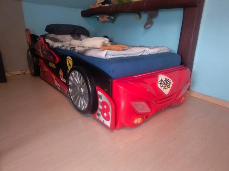 Autíčkova postel, šírka (cm): 90,dĺžka (cm): 200