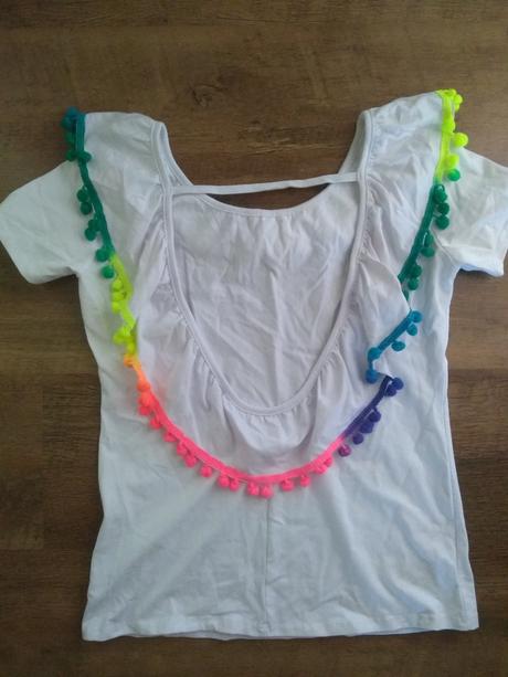 Tričko s holými ramenami, s