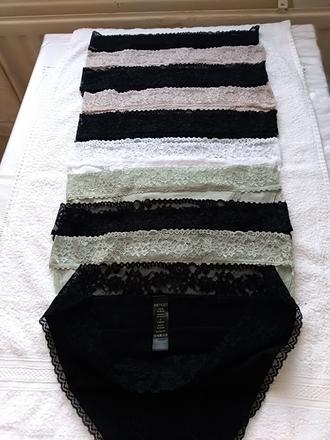 Krajkové nohavičky "m" esmeralda, m