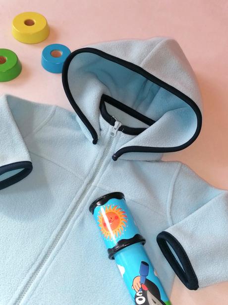 Baby world - praktický flícový overal, 62