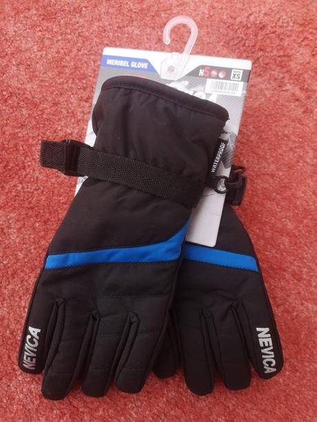 Nevica chlapčenské zimné rukavice veľkosť 7-8rokov, 122 / 128