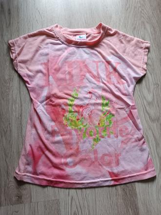 Tričko s nápisom- pink is miss favorite color, 110