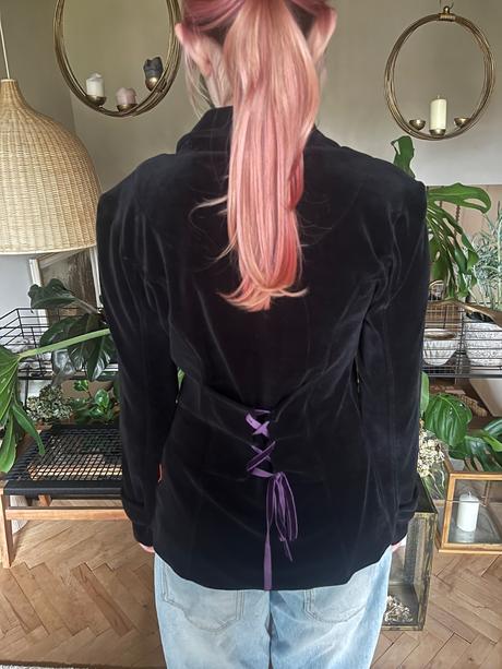 Sametové sako mamatayoe vel.38, m