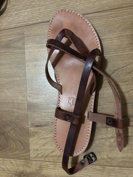 Grécke kožené sandále veľ. 41 top stav, 41