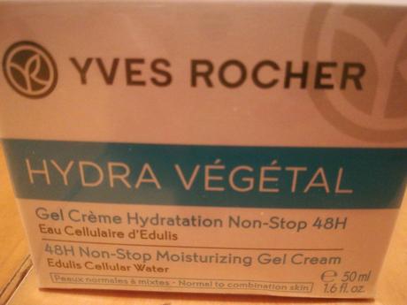 Yves rocher gél (krém) 48 hodinová hydratácia,