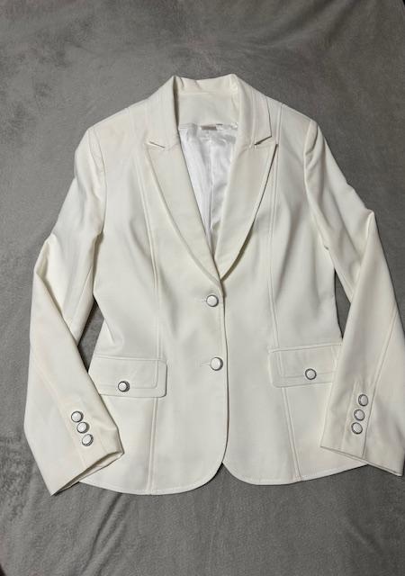 Biely sukňový kostým m,l, l / m