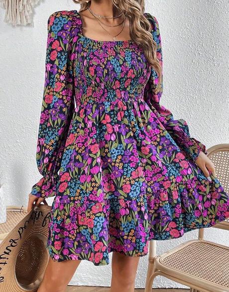 Krasne kvetinkove saty, xs