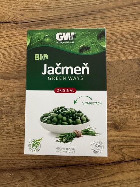 Jačmeň v tabletkách 2x70g gw, 