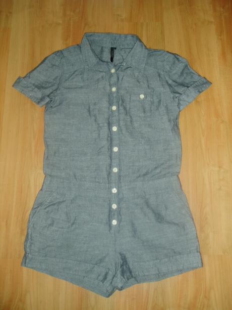 Topshop ľanový overal v.14/42, topshop,42
