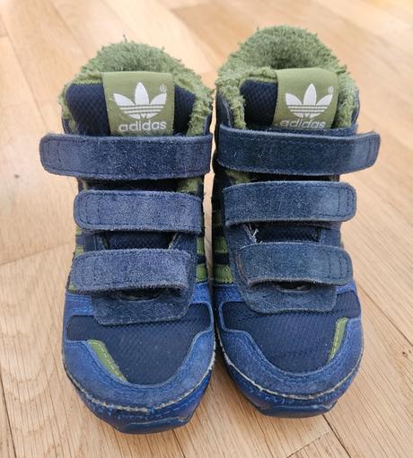 Zateplené adidas topánočky 22 vd 13cm, adidas,22