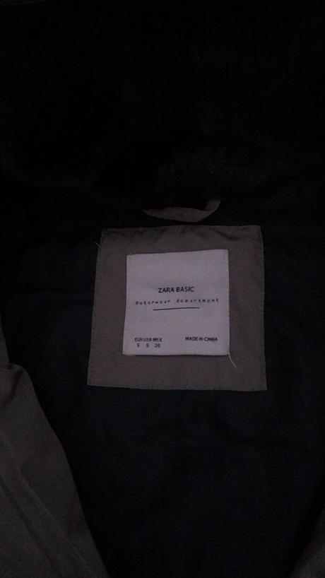 Zara vetrovkovy kabat, zara,36