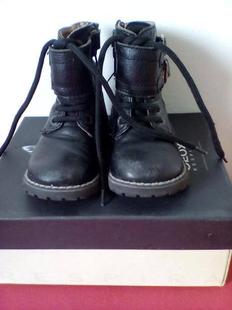 Detské čižmičky kickers, šnurovacie, kickers,21