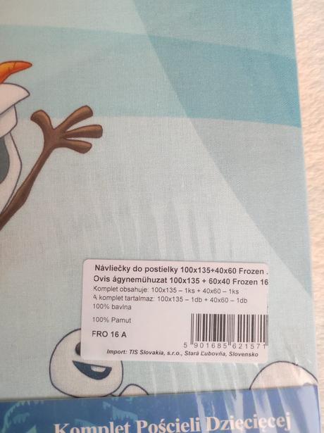 Sada obliečky frozen, šírka (cm): 100,dĺžka (cm): 135